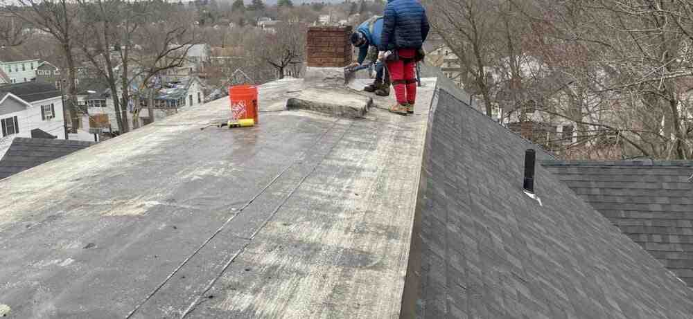 asphalt roof replacement